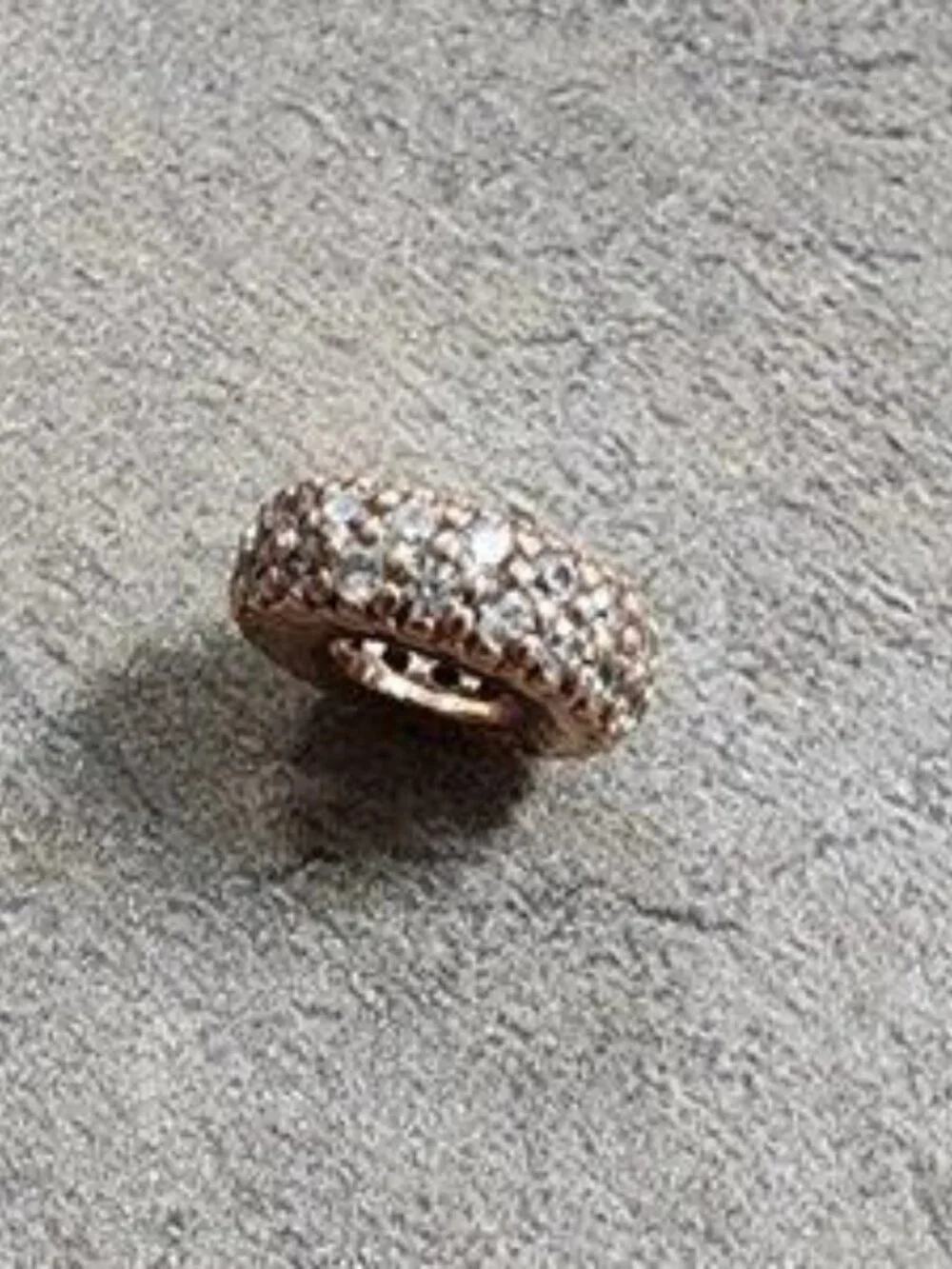 Pandora Clear Sparkle Spacer Charm